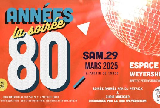 Soirée Années 80