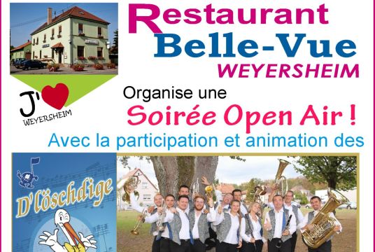 Open Air au restaurant Belle-Vue