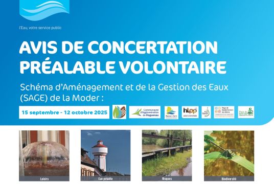 Bassin versant de la Moder : Prenez la parole sur les enjeux à venir autour de l’eau !