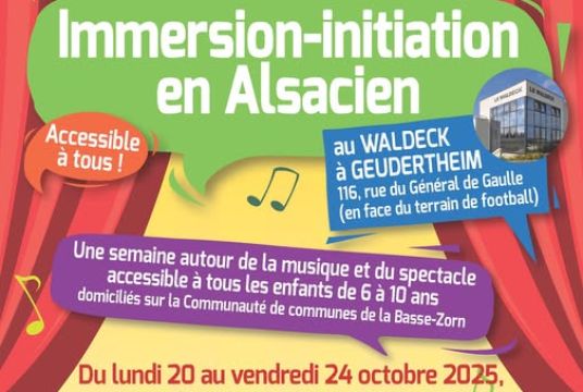 Immersion en alsacien