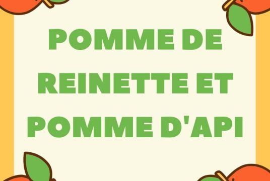 Pomme rouge, pomme verte, je te croque... (Véronique Henry)