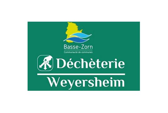Fermeture Déchèterie Weyersheim